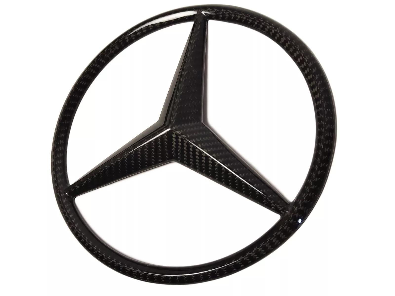 Carbon Front Emblem Grill Star Grille Badge for W463 G-Class Mercedes